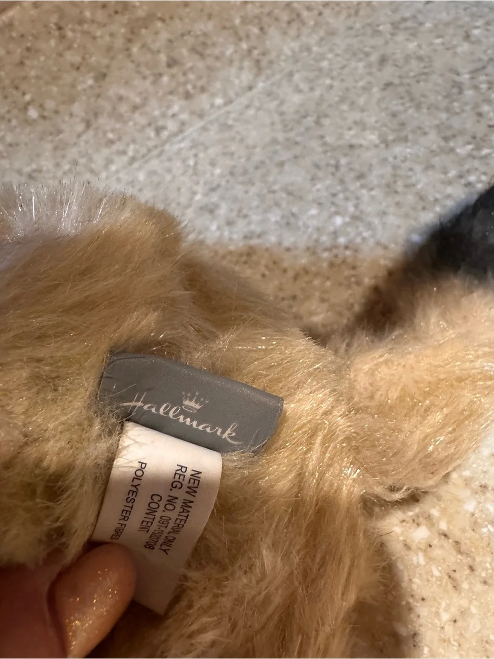 My Best Friend Plush Siamese Cat - Cream and Black from Hallmark